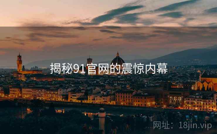 揭秘91官网的震惊内幕