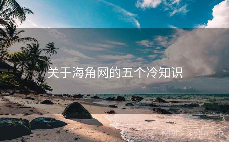 关于海角网的五个冷知识